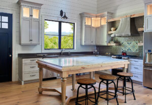 custom kitchen table