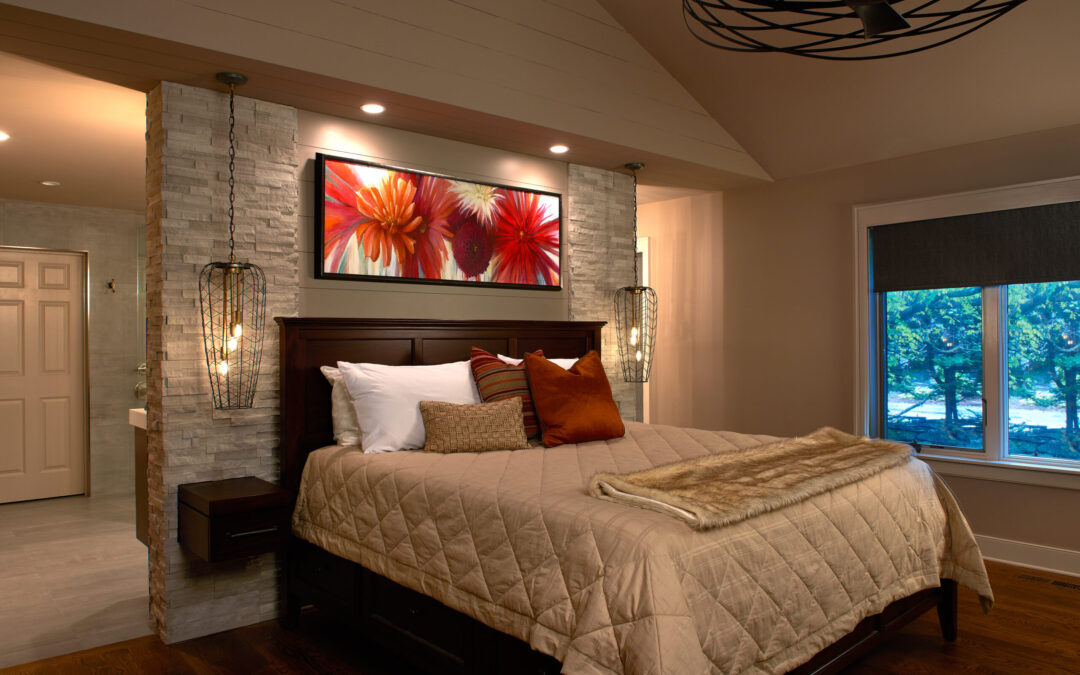 contemporary bedroom remodel in cullasaja club